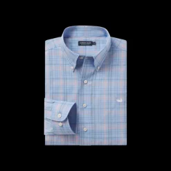 Aiken Windowpane Wrinkle Free Dress Shirt
