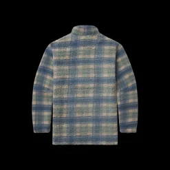 Andover Plaid Sherpa Pullover