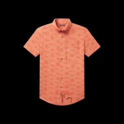 Atoll Woven Shirt - Geometric Fish