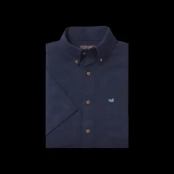 Atoll Woven Shirt - Geometric Fish