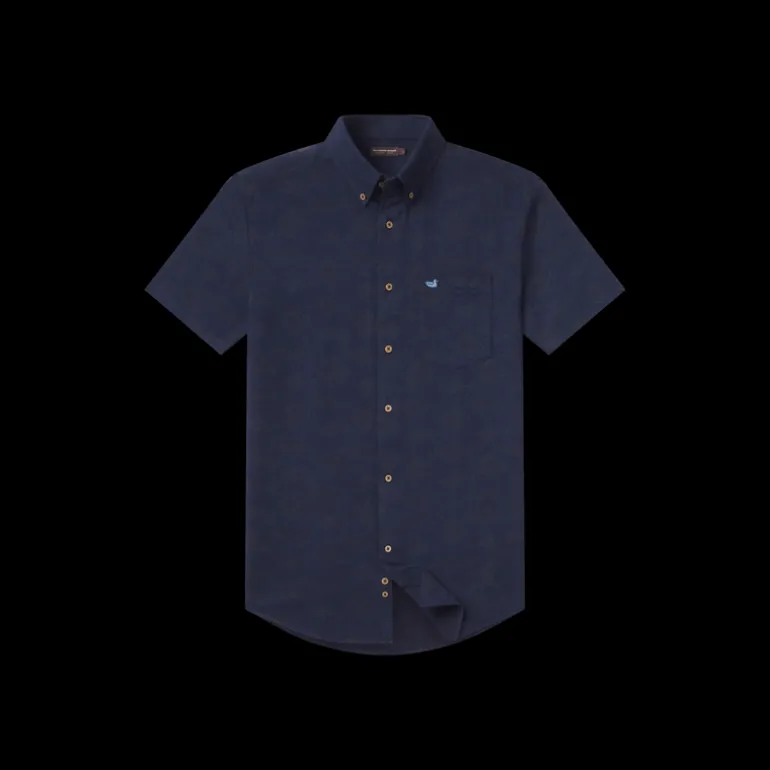 Atoll Woven Shirt - Geometric Fish
