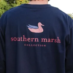 Authentic Flag Tee - Long Sleeve