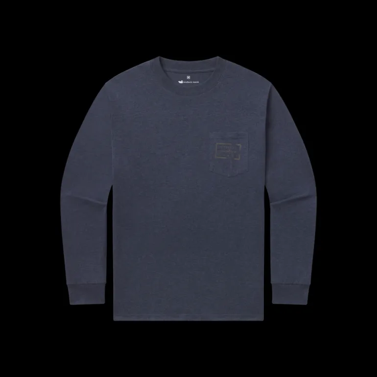 Authentic Heathered Tee - Long Sleeve