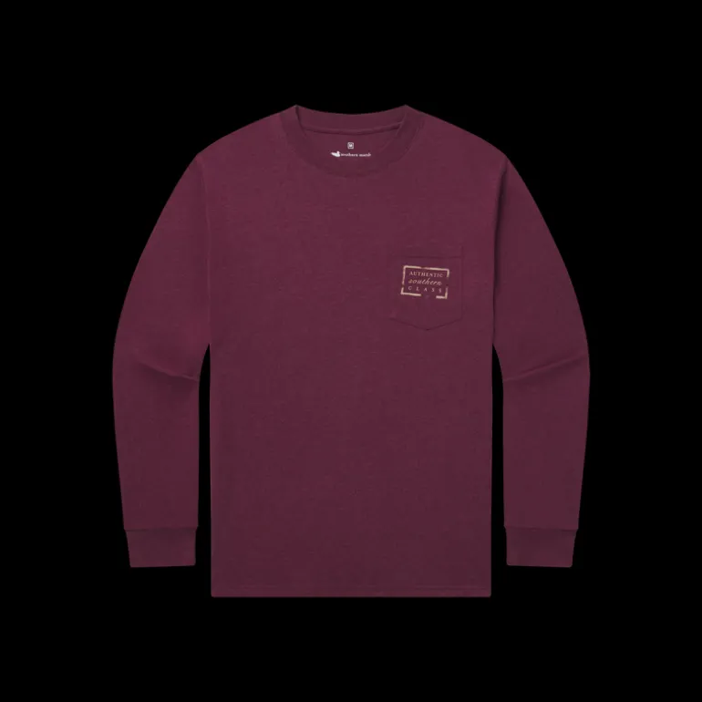 Authentic Heathered Tee - Long Sleeve