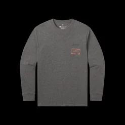 Authentic Heathered Tee - Long Sleeve