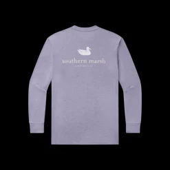 Authentic Heathered Tee - Long Sleeve