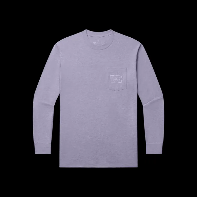 Authentic Heathered Tee - Long Sleeve