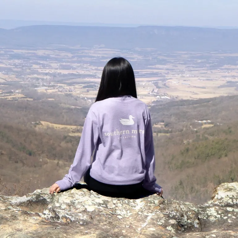 Authentic Heathered Tee - Long Sleeve