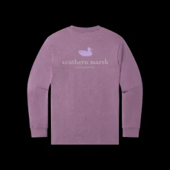 Authentic Heathered Tee - Long Sleeve