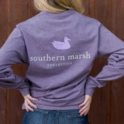 Authentic Heathered Tee - Long Sleeve
