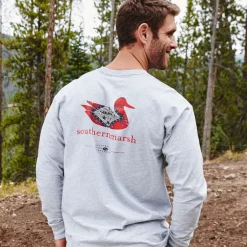 Authentic Heritage Tee - Arkansas - Long Sleeve