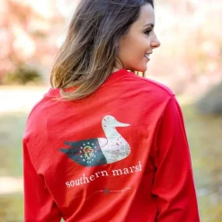 Authentic Heritage Tee - Georgia - Long Sleeve
