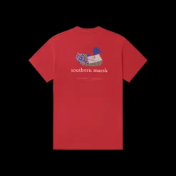 Authentic Heritage Tee - Mississippi State Flag
