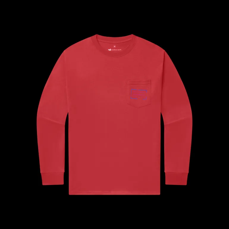 Authentic Heritage Tee - Mississippi State Flag - Long Sleeve
