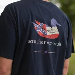 Authentic Heritage Tee - Mississippi State Flag