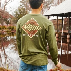 Aztec Catch Tee - Long Sleeve