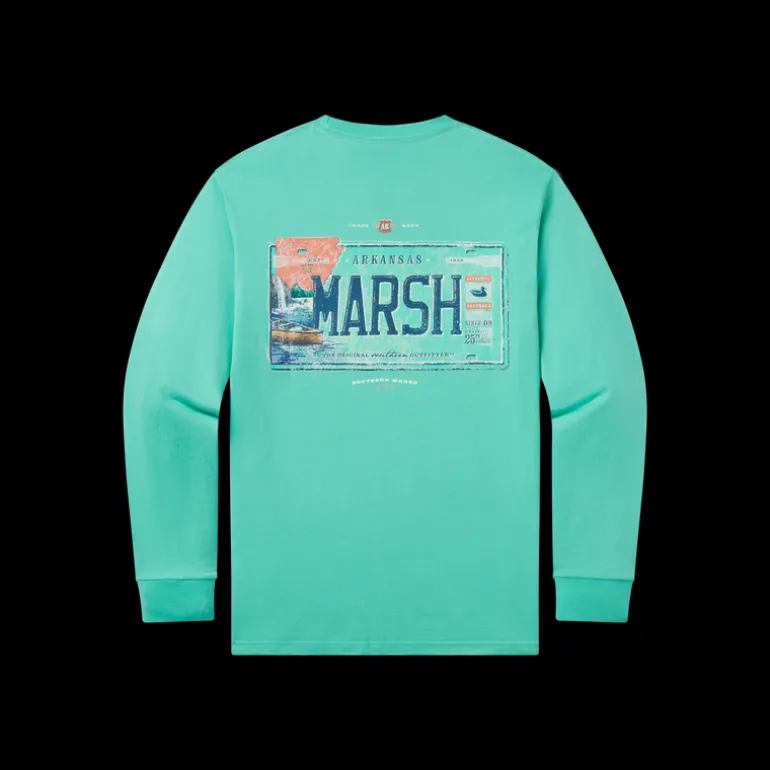 Backroads Collection Tee - Arkansas - Long Sleeve
