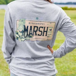 Backroads Collection Tee - Mississippi - Long Sleeve