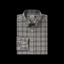 Bandera Washed Plaid Dress Shirt