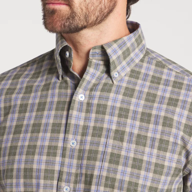Bandera Washed Plaid Dress Shirt
