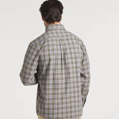 Bandera Washed Plaid Dress Shirt