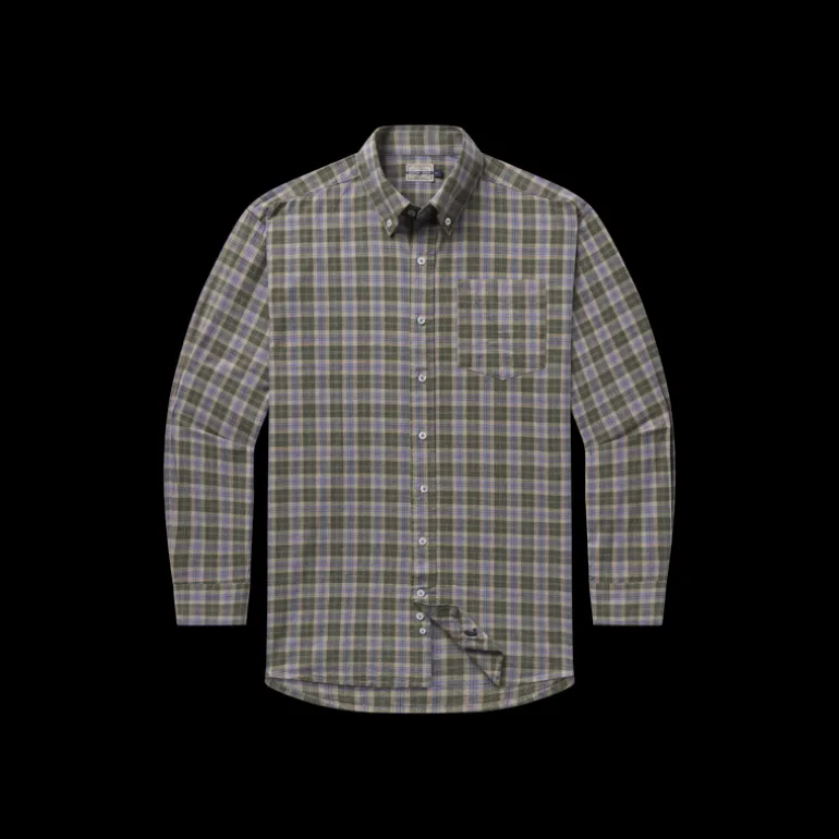 Bandera Washed Plaid Dress Shirt