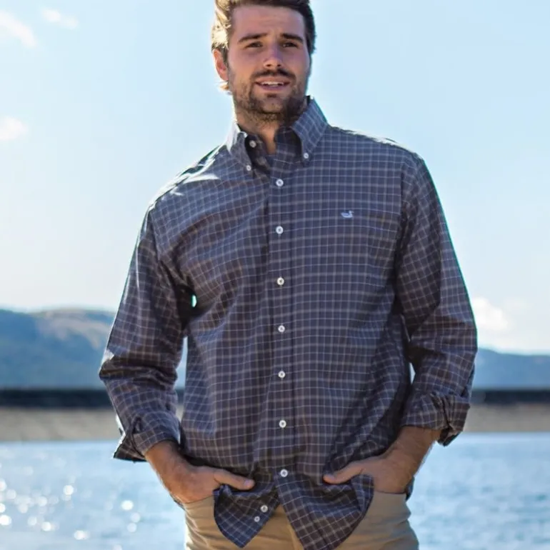 Bastrop Performance Check Dress Shirt
