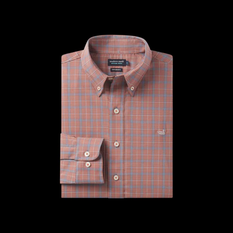 Bastrop Performance Check Dress Shirt