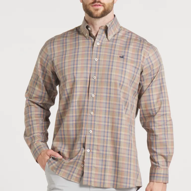Benton Grid Dress Shirt