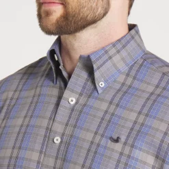 Benton Grid Dress Shirt