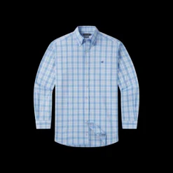 Benton Performance Plaid Dress Shirt