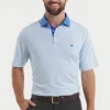 Bermuda Performance Polo - Hampton Stripe