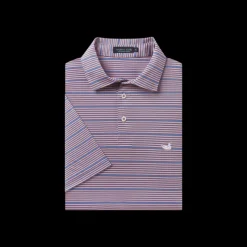 Bermuda Performance Polo - Chenier Stripe