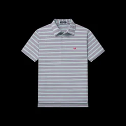 Bermuda Performance Polo - Pensacola Stripe