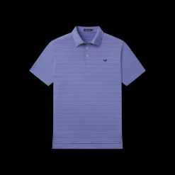 Bermuda Performance Polo - Naples Stripe