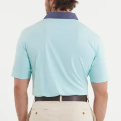 Bermuda Performance Polo - Hampton Stripe
