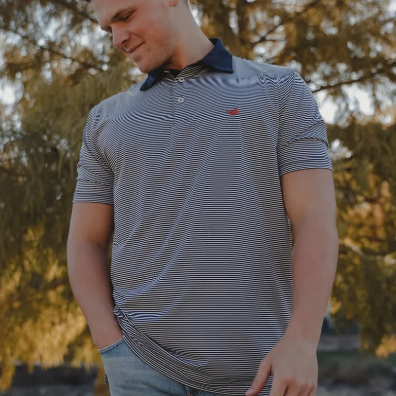 Bermuda Performance Polo - Hawthorne