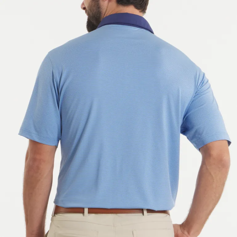 Bermuda Performance Polo - Hampton Stripe