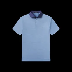 Bermuda Performance Polo - Hampton Stripe