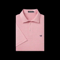 Bermuda Performance Polo - Domingo Stripe