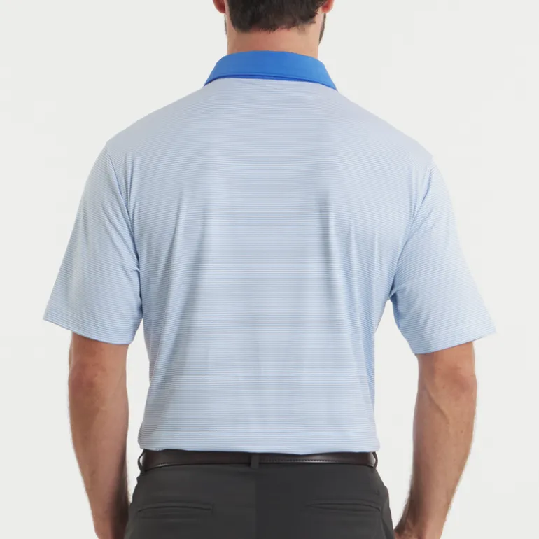 Bermuda Performance Polo - Hampton Stripe