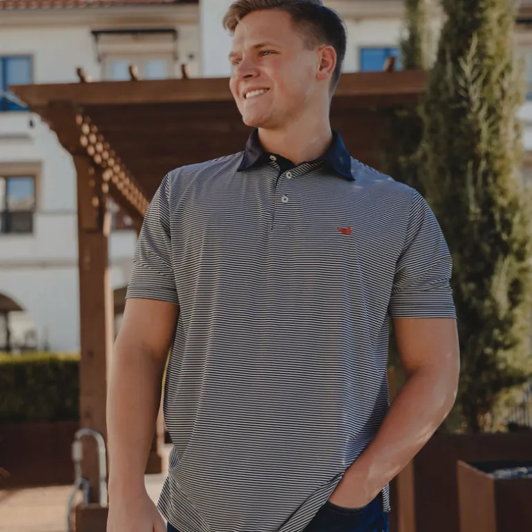 Bermuda Performance Polo - Hawthorne