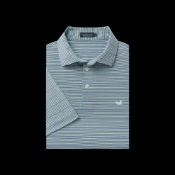 Bermuda Performance Polo - Chenier Stripe
