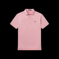 Bermuda Performance Polo - Domingo Stripe