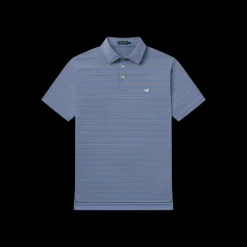 Bermuda Performance Polo - Naples Stripe