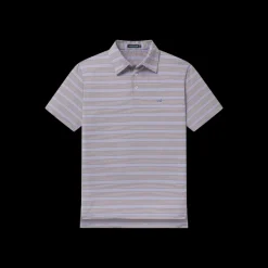 Bermuda Performance Polo - Pensacola Stripe