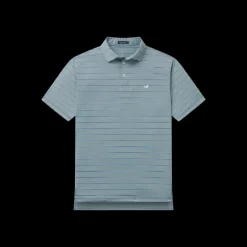 Bermuda Performance Polo - Chenier Stripe