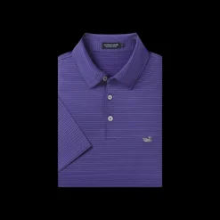Bermuda Performance Polo - Clearwater Stripe