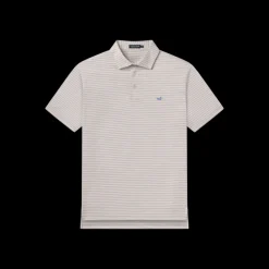 Bermuda Performance Polo - Domingo Stripe