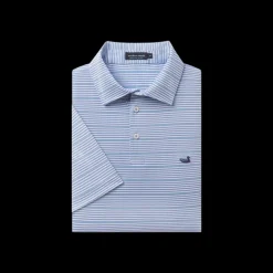 Bermuda Performance Polo - Chenier Stripe
